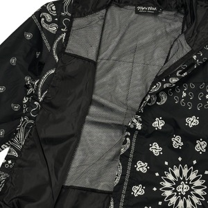 SHAKAWEAR「Paisley Windbreaker Jacket 2.0 Black」