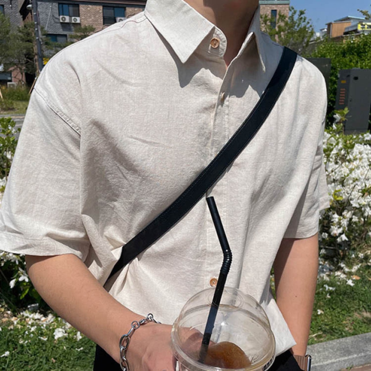 ハンサムベージュシャツ　MT0080210