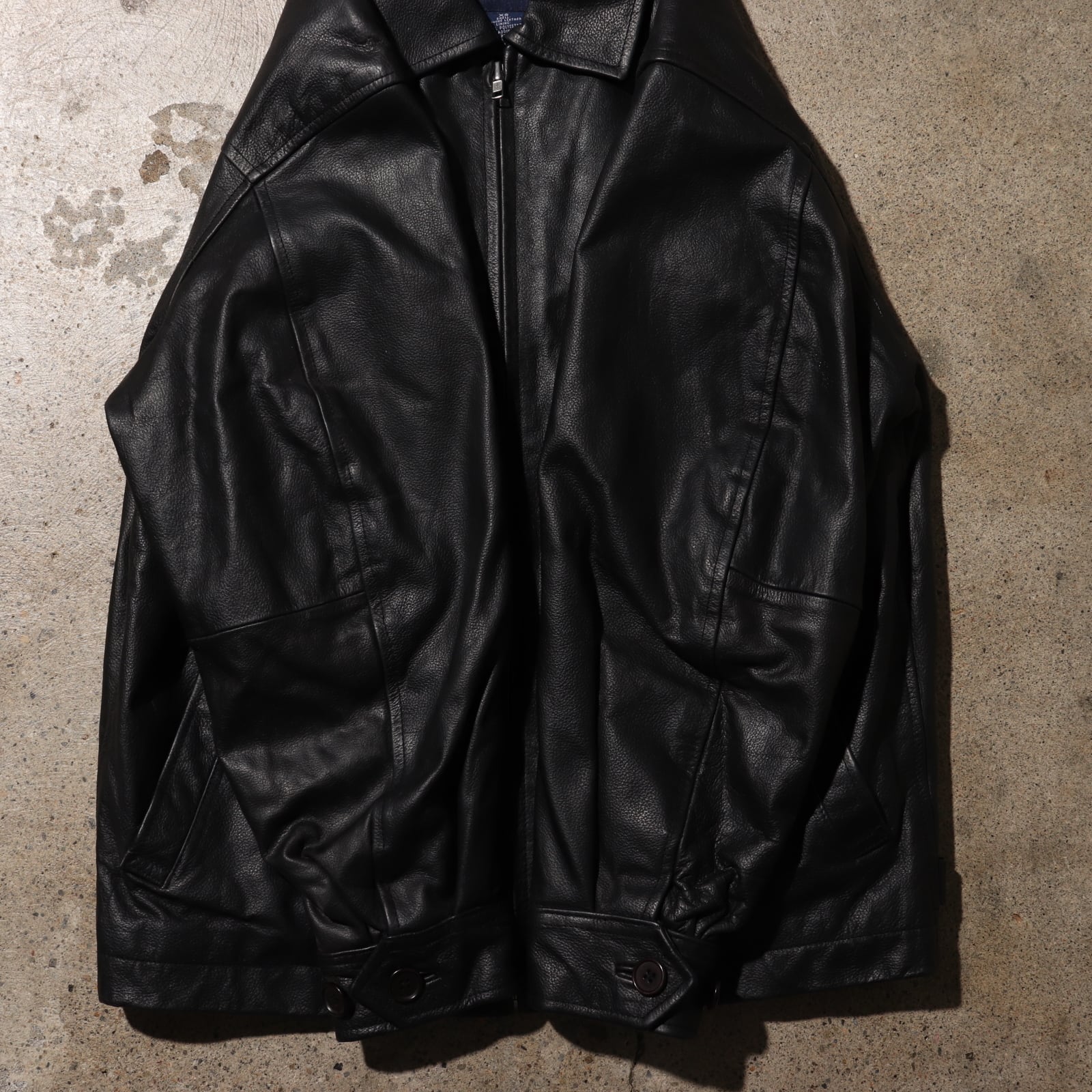 美品 XS OLD GAP 90s レザージャケット オールドギャップ 黒 本革  