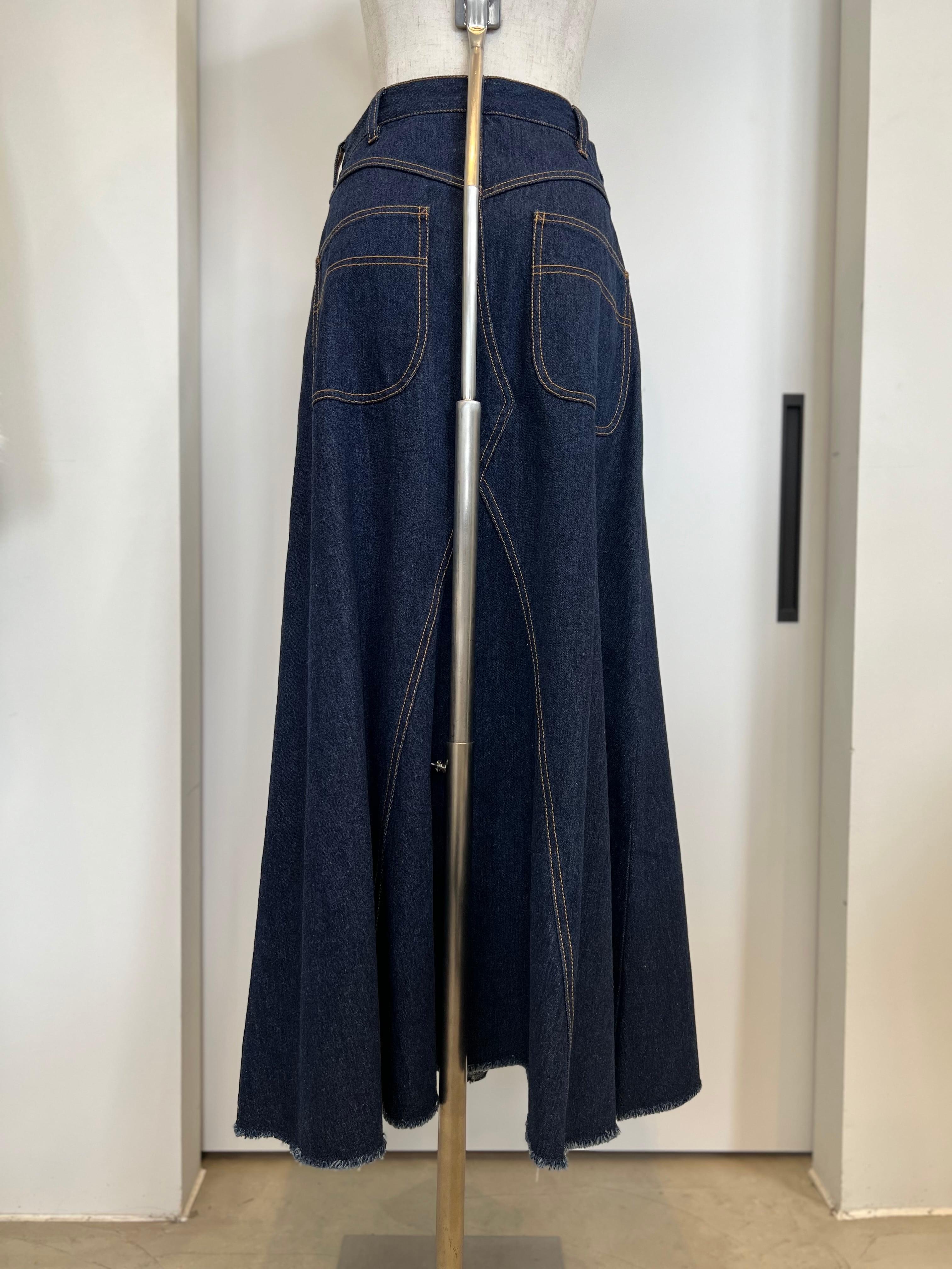 【PASSIONE】インディゴデニムスカート536638