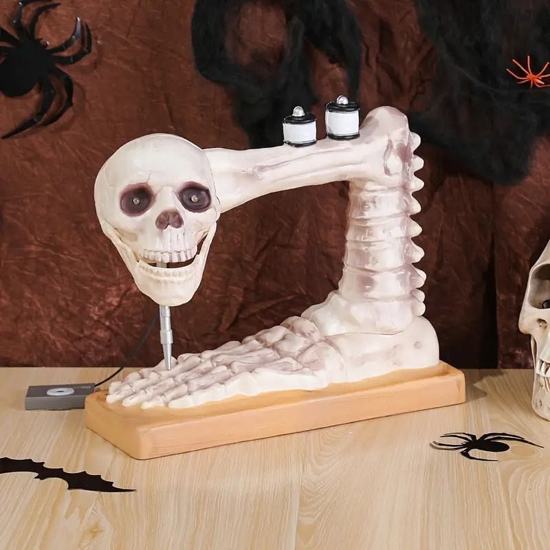 ハロウィーン ハロウィン ハロウィングッズ スケルトン スカル ミシン