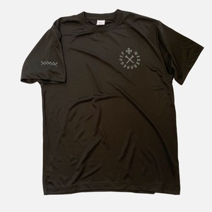 【MINEROBEGOLF】ドライシルキータッチTシャツ（ダークグレーロゴ1）　MR103