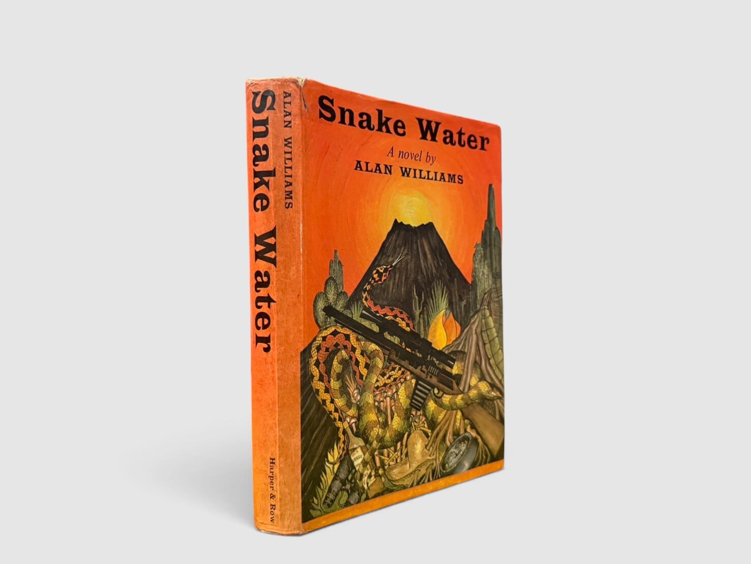 【SL1348】【FIRST U.S. EDITION】Snake Water(1965) /Alan Williams