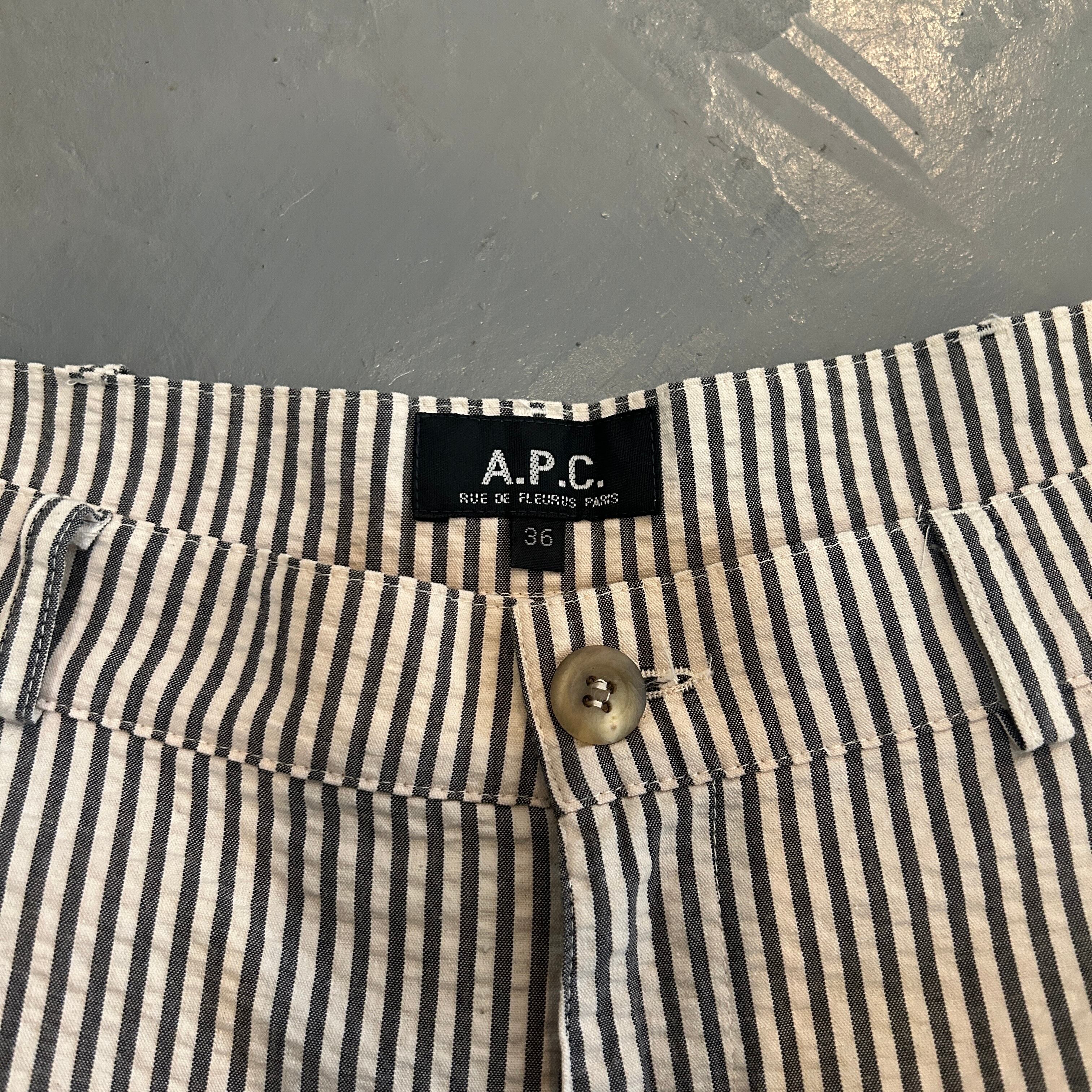 A.P.C. Seersucker pants MADE IN FRANCE / アーペーセー シアサッカー