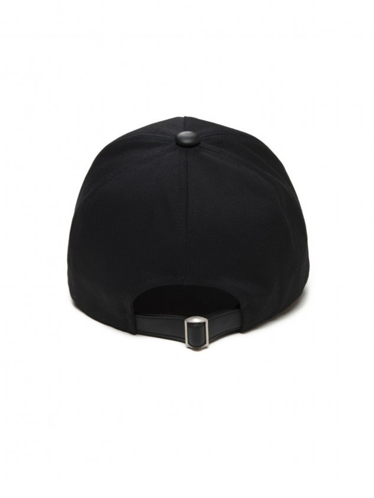 【ANOTHERYOUTH】leather brim ballcap (BLACK)