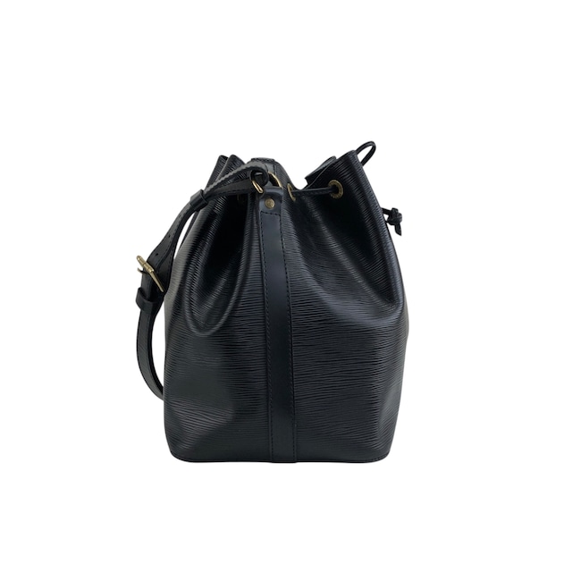 LOUIS VUITTON ルイヴィトン エピ ショルダーバッグ ブラック ノエ レザー 巾着 vintage ヴィンテージ オールド gh8xjw