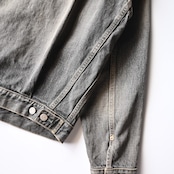 INTÉRIM / SHABBY VINTAGE "2ND" SHUTTLE DENIM SIDE PANEL JACKET