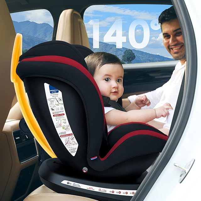 チャイルドシート 新生児から12歳頃 360°回転式 Vasacava チャイルドシート 新生児から12歳頃 360°回転式 ISOFIX