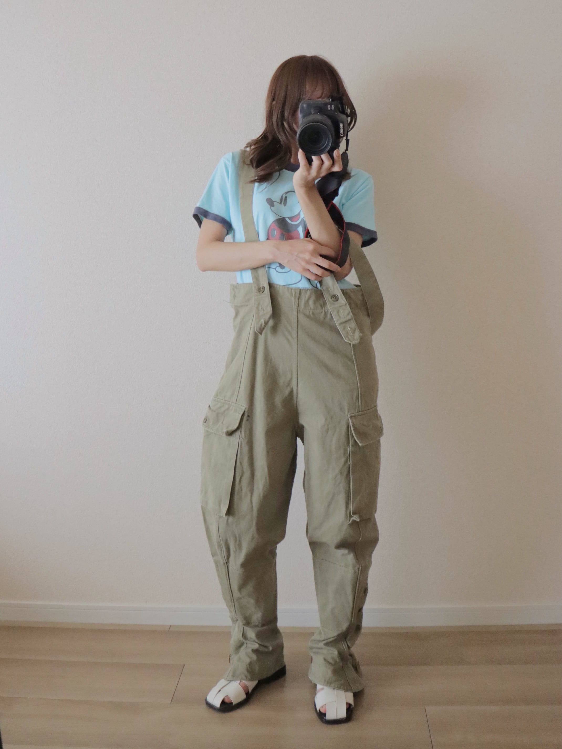 50's EUR military trousers サスペンダー付き 50's EUR military