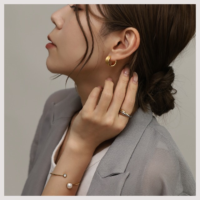 Earring/Pierce -Gold/Silver-