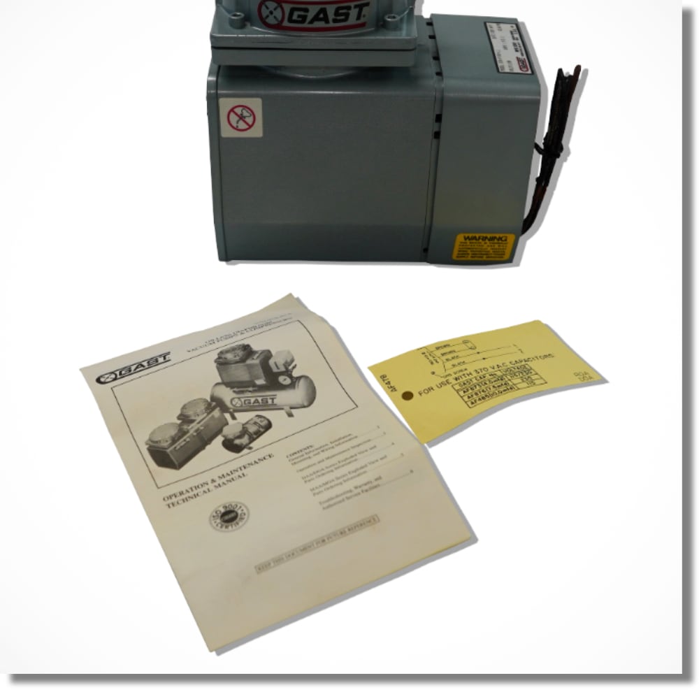 限定品 】GAST社製 ダイヤフラム式真空ポンプ | Kowa Emtech Online Shop