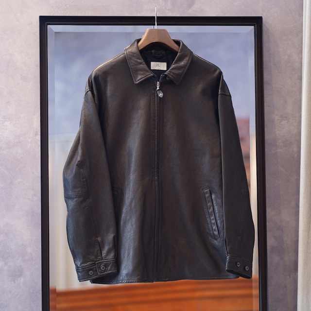 HERILL(へリル)23AW "Lambleather Jacket" -Black-