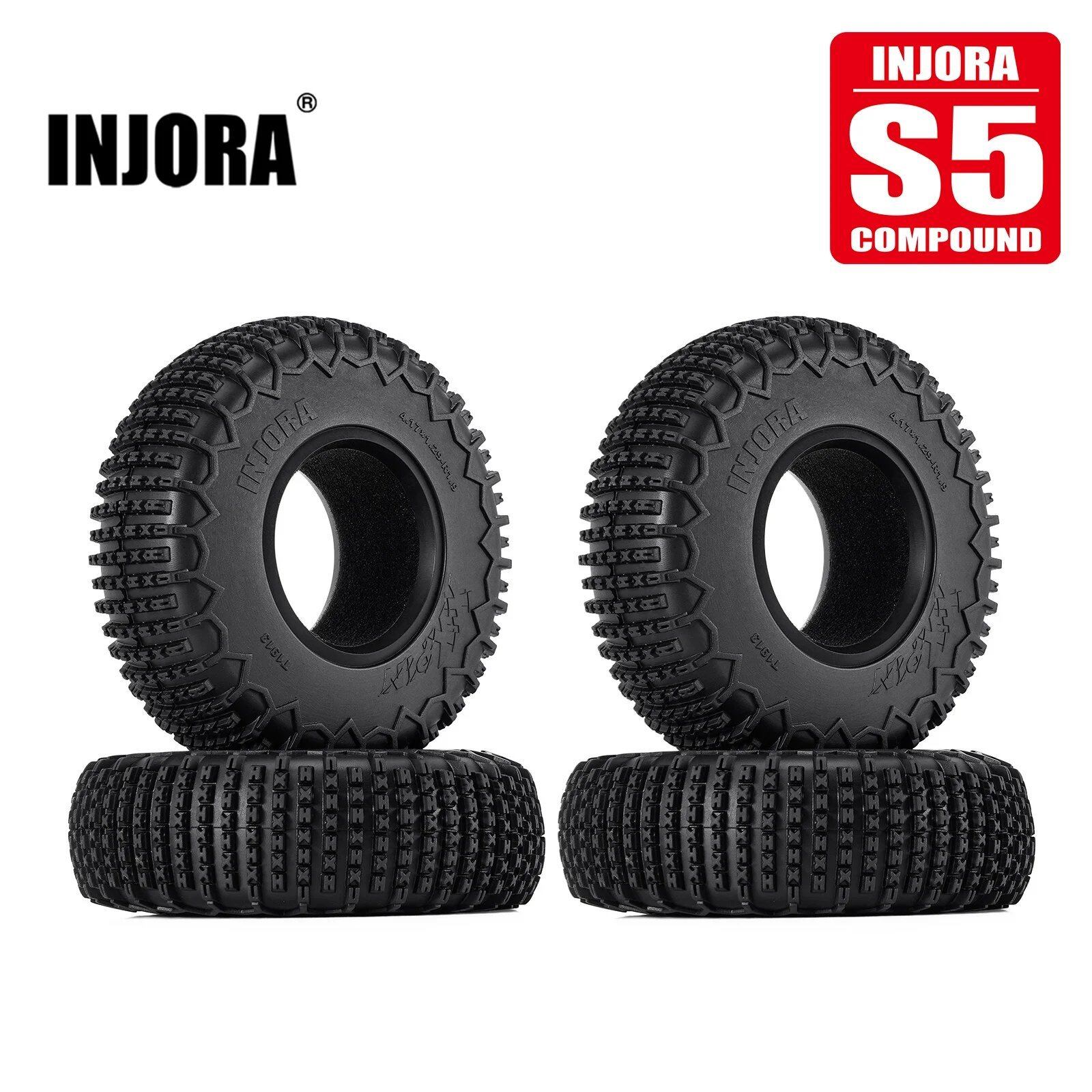 INJORA S5 106*33mm 1.9インチ XHX ピン ホイールタイヤ 1/10 RC