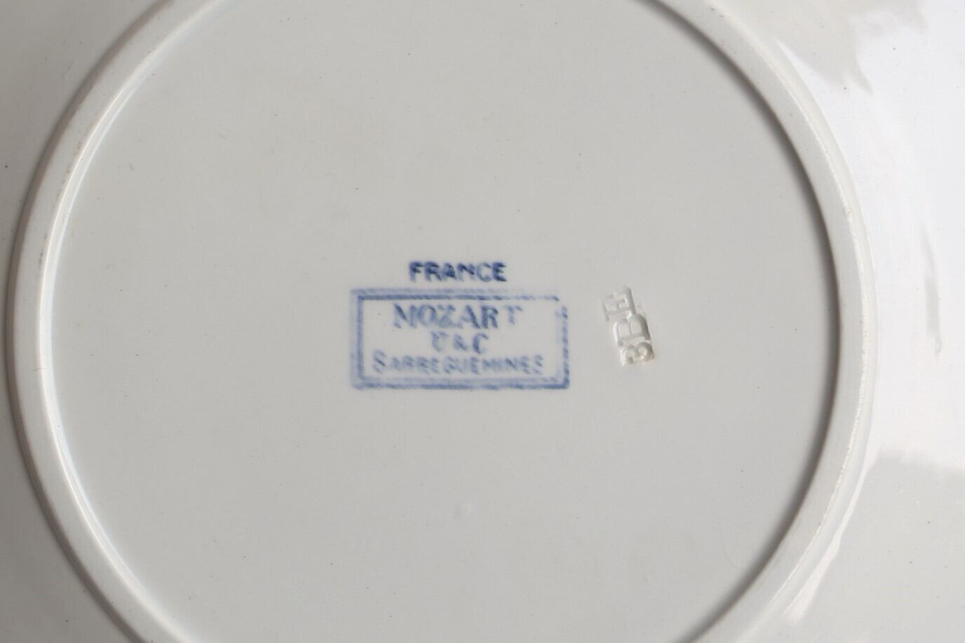 フランス アンティーク U＆C SARREGUEMINES サルグミンヌ 『MOZART
