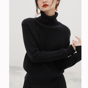 high neck knit　j-0258