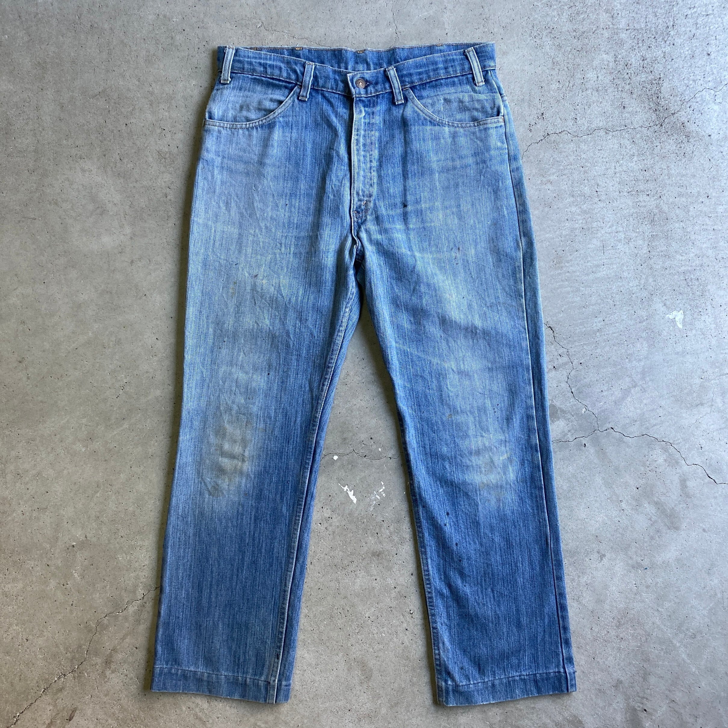 70年代 USA製 Levi's リーバイス 40519-0913 ストレート デニムパンツ