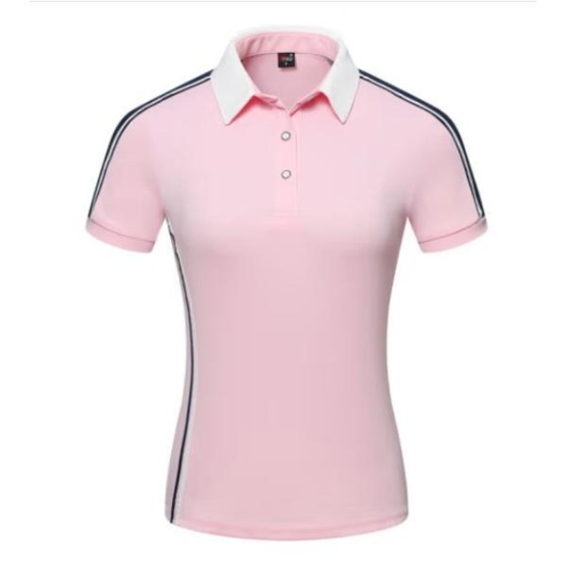 ゴルフウェア スポーツウェア シャツ レディース ガールズ ゴルフ スポーツ 春夏 ポロシャツ 半袖 通気性 速乾性 Tシャツ ポロシャツ カジュアル