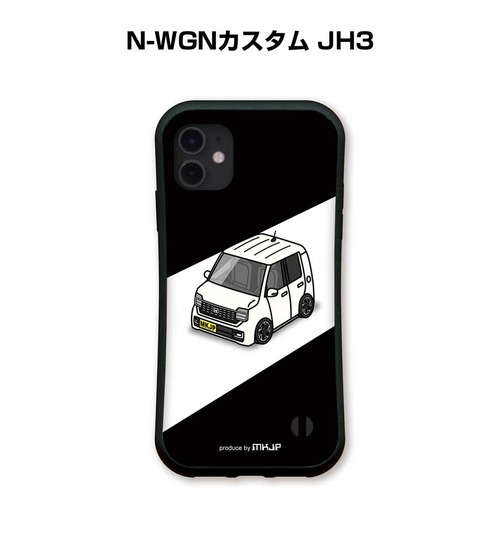 ホンダ N-WGNカスタム JH3 ボディ25色設定　グリップタイプiPhoneケース