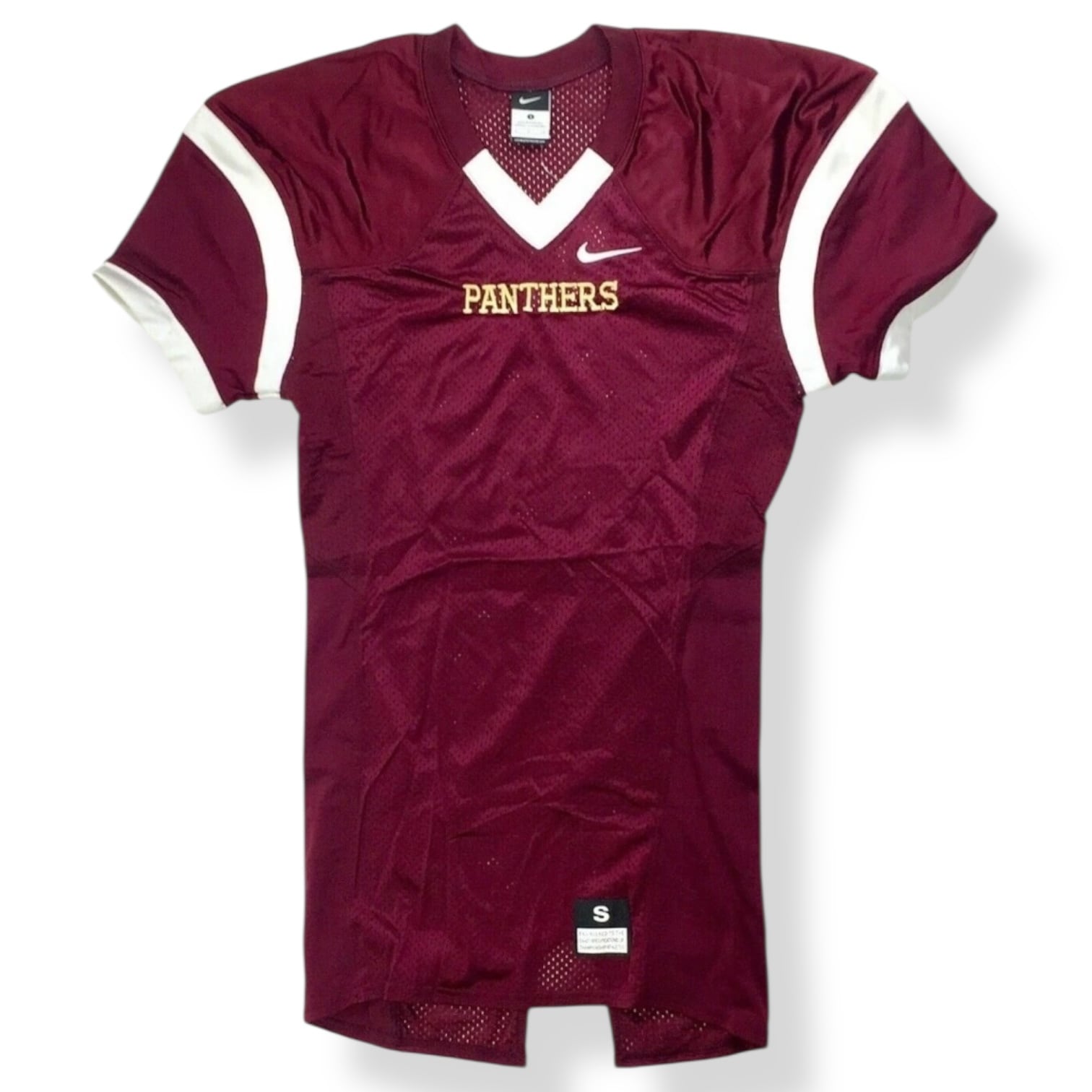 【S】Nike Panthers Open Field アメフト ジャージ メッシュ マルーン メンズ