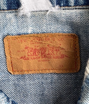 Vintage 60-70s Levis big E denim jacket -70505-