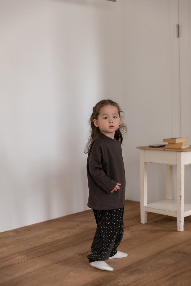 《予約》送料無料【oatmeal】Dot Pants