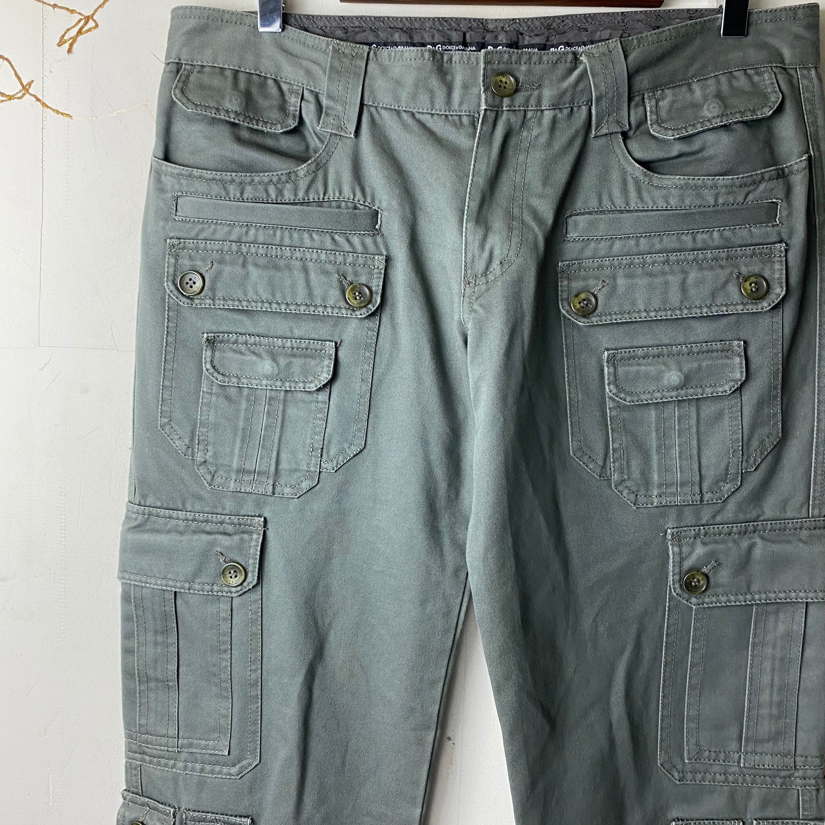 D&G multi-pockets cargo pants | NOIR ONLINE