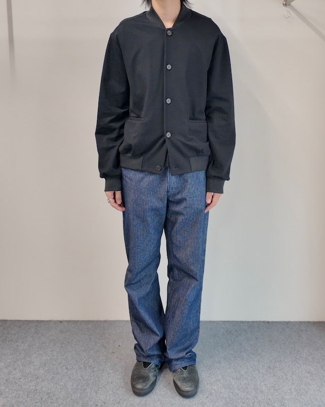 【McQ】button up versity jacket