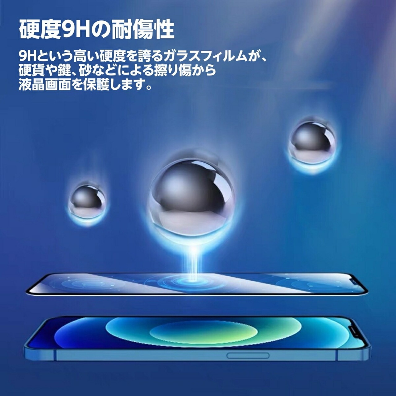 iPhone ガラスフィルム iPhone14 iPhone14Plus iPhone14Pro iPhone14ProMax ガラス ガラスフィルム iPhone13 mini iPhone13 Pro 13 Pro Max iPhoneSE3 SE3 第3世代 保護フィルム ブルーライトカット iPhone12