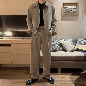 シンプルカジュアルパンツ（セットアップのジャケットあり）　MT0080421