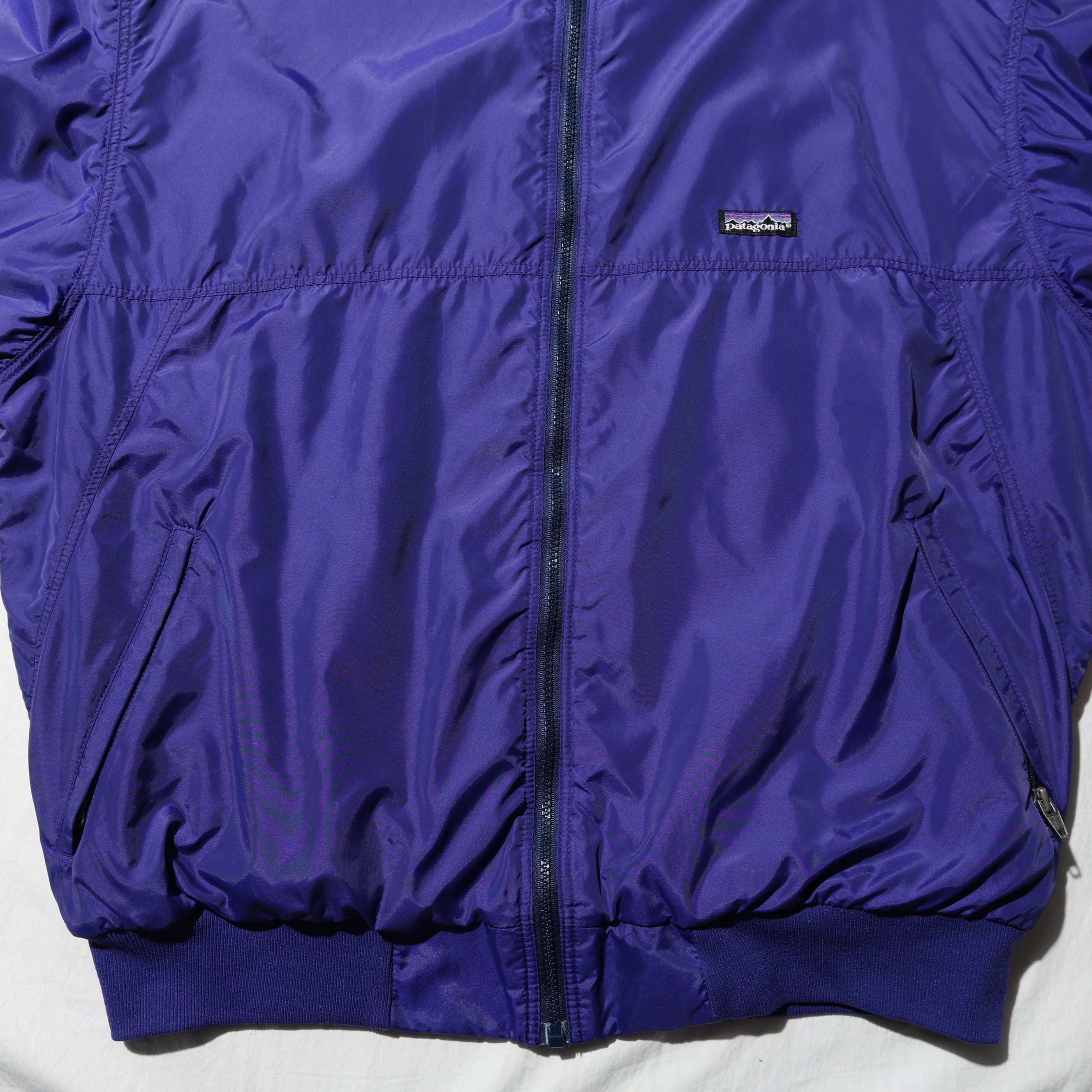 専用　　　　　patagonia L パープル USA シェルドキャプリーン XL 91年 USA Shelled Capilene Jacket Patagonia シェルドキャプリーン