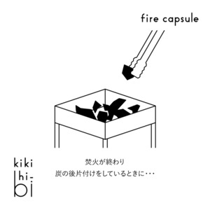 kikihi-bi キキヒビ firecapsule ファイヤーカプセル 全４種類 キーホルダー入り