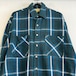 ST JOHN'S BAY used check l/s shirts SIZE:XL