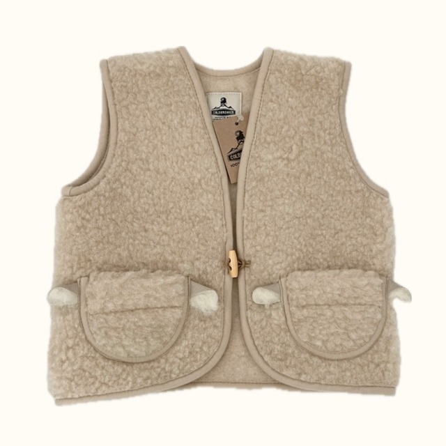 《 予約商品 》COLD BREAKER (ALWERO) / Alpi Piping Vest / Beige