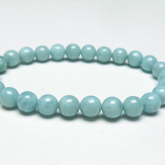 ラリマー ブレスレット 7mm 一点物 111-38313