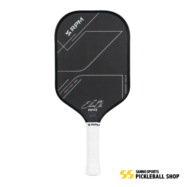 [先行予約]RPM FRICTION PRO 14MM WIDEBODY ELLA OH PINK V2 PICKLEBALL PADDLE ピックルボールパドル