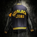 80s ADMIRAL　Leather×Wool　STADIUM　JUMPER