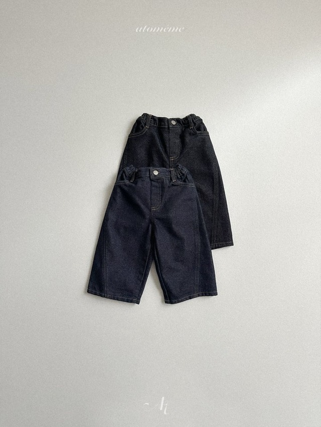 atomeme25wn_No-Fade Curved Denim