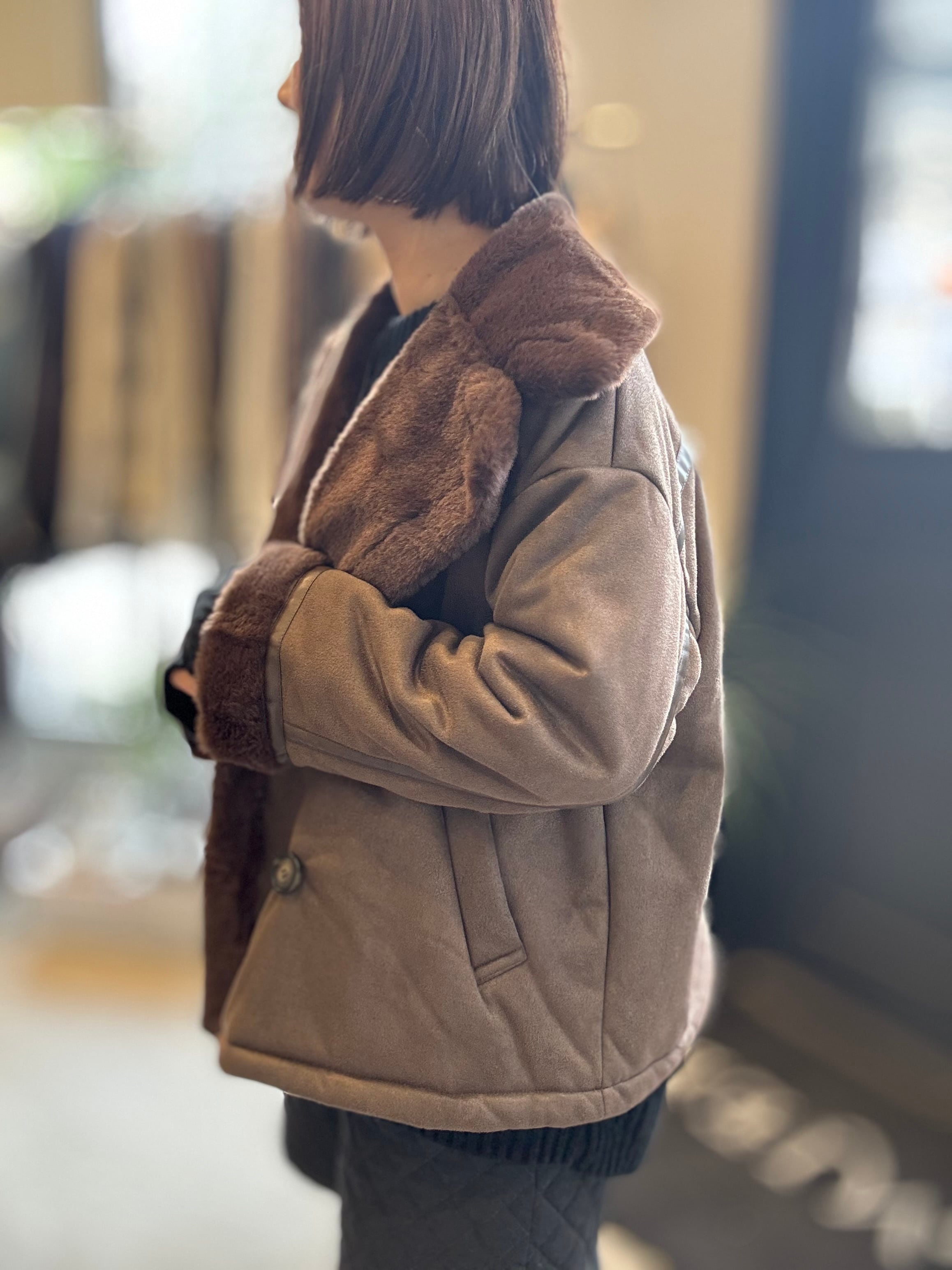 【SELECT】フェイクムートンコート