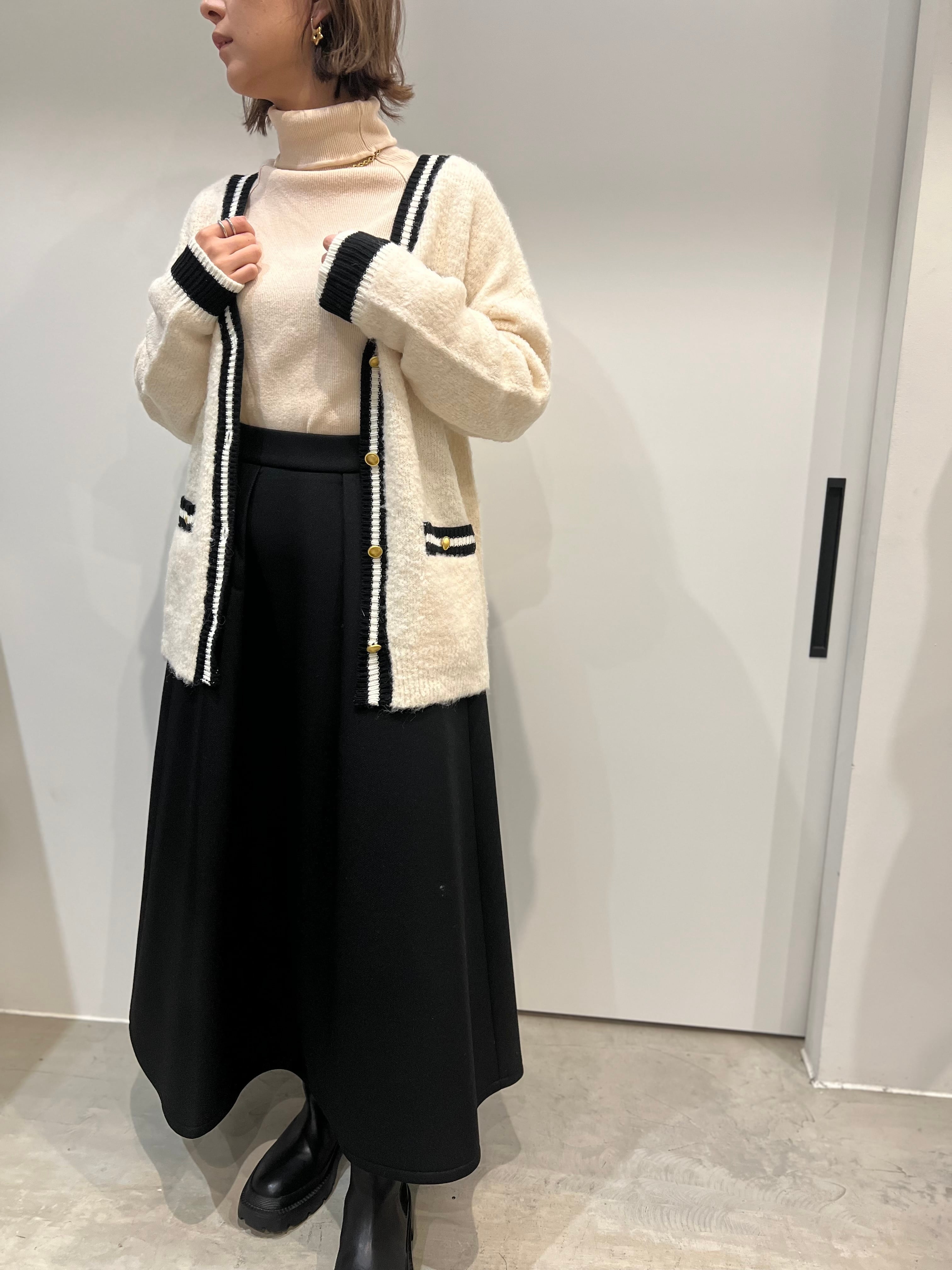 【PASSIONE】ボンディングフレアスカート 536649