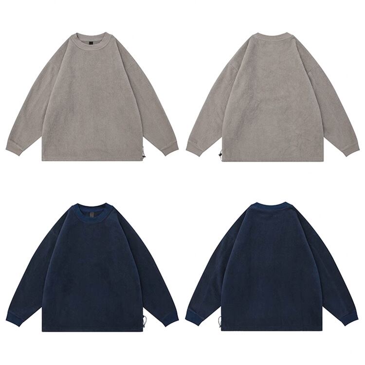 ★PPOLAR FLEECE ROUND NECK SWEATSHIRT　　　A0507