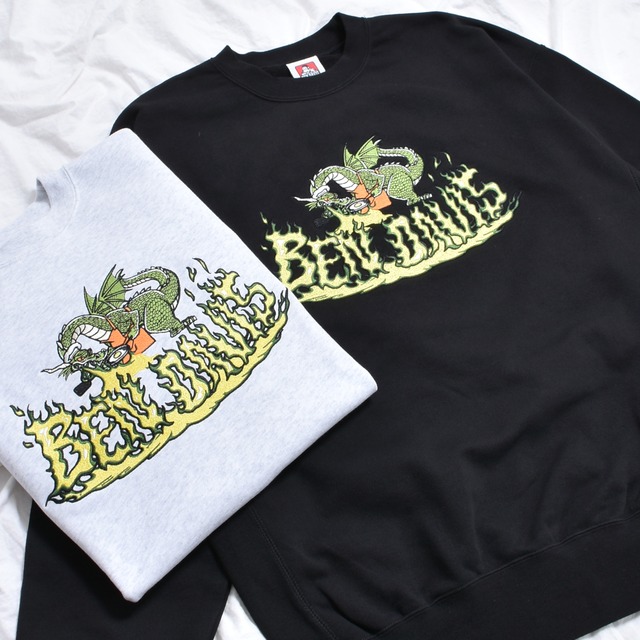 【50%OFF】BEN DAVIS DRAGON EMBLEMスウェット