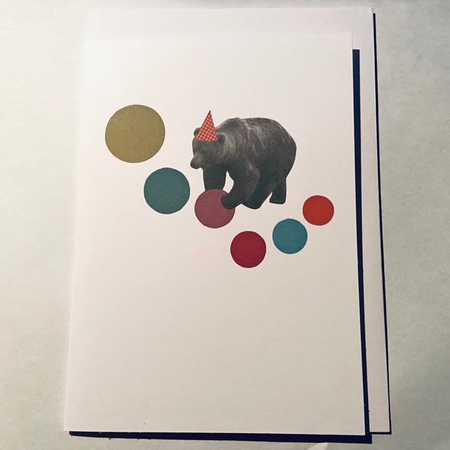 Birthday Bear Greeting Card