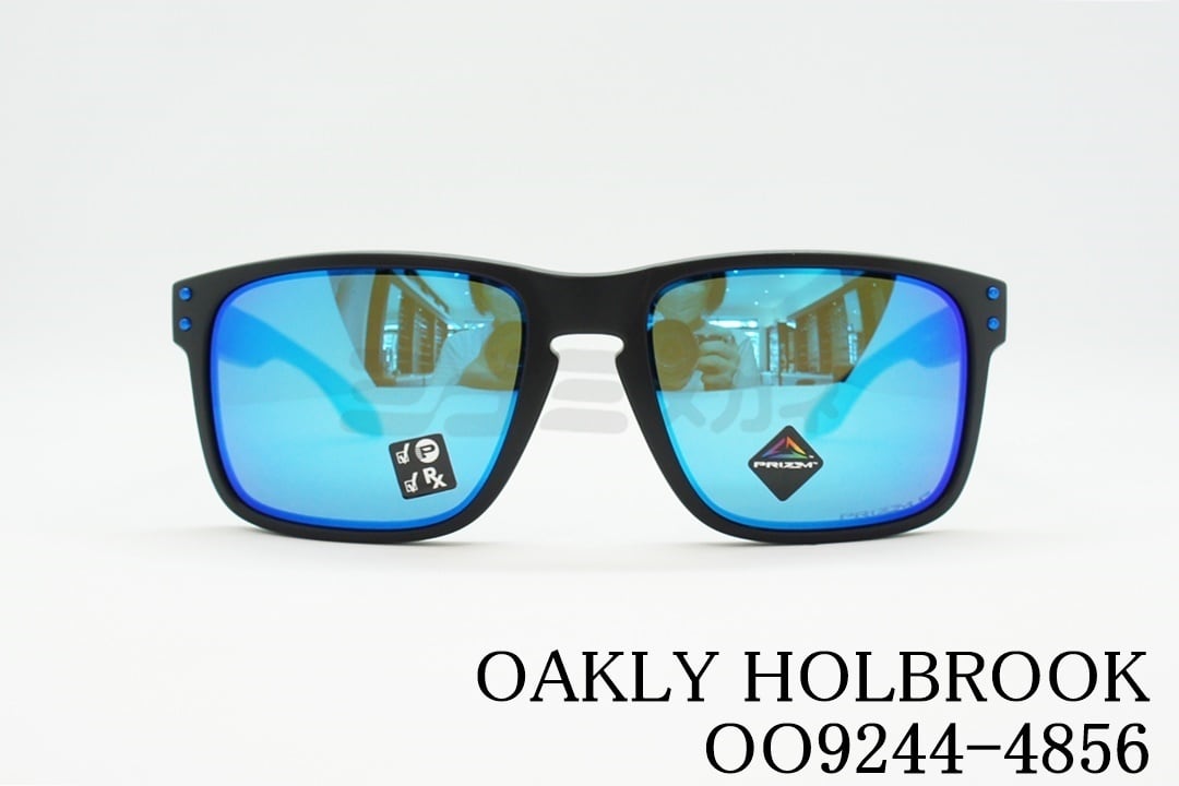 OAKLEY サングラス HOLBROOK OO9244-4856 ウェリントン 偏光レンズ