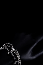 BN-115 BP Cross Junction bangle (Double Gurumetto chain)