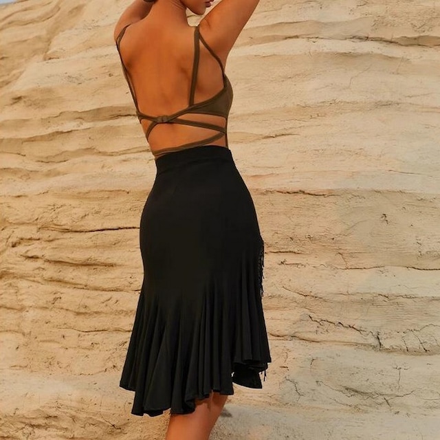 ラテンダンス 大スイング ハーフスカート ds0338