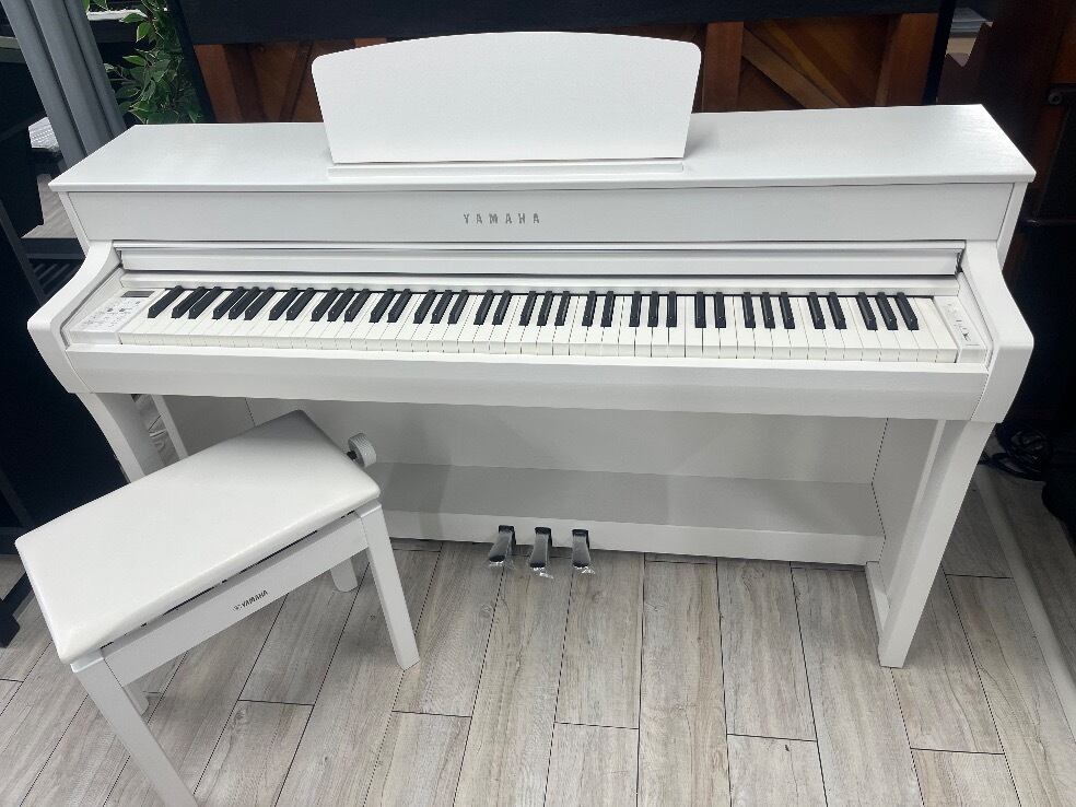 ★88890【電子ピアノ】YAMAHA SCLP7350WH 21年製