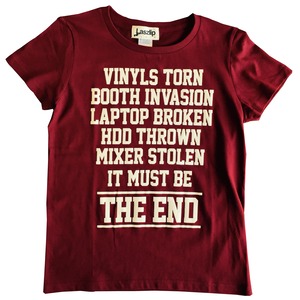 NOT A ROCK BAND Tshirt Burgundy