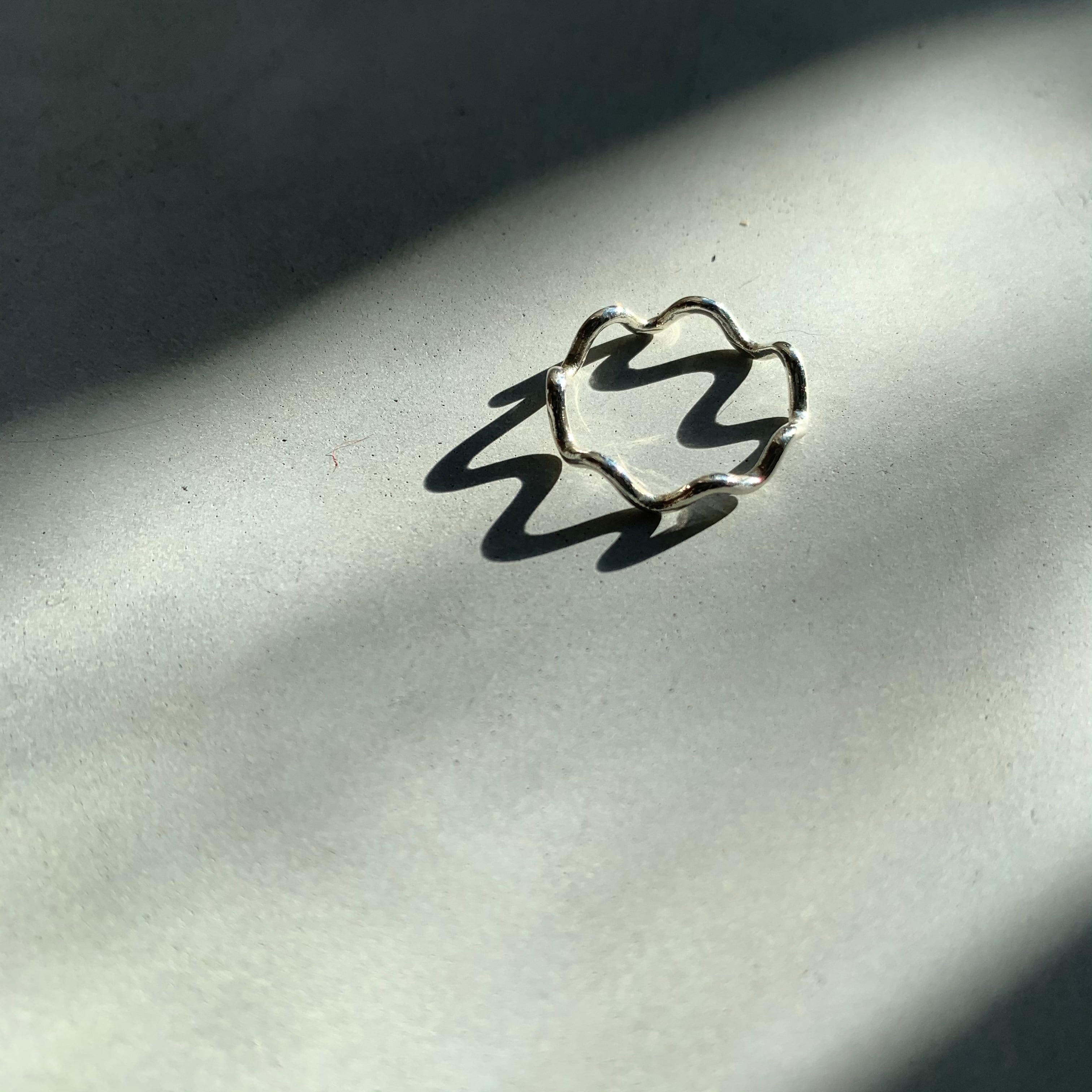 〈Silver925〉swell ring / 1.2mm