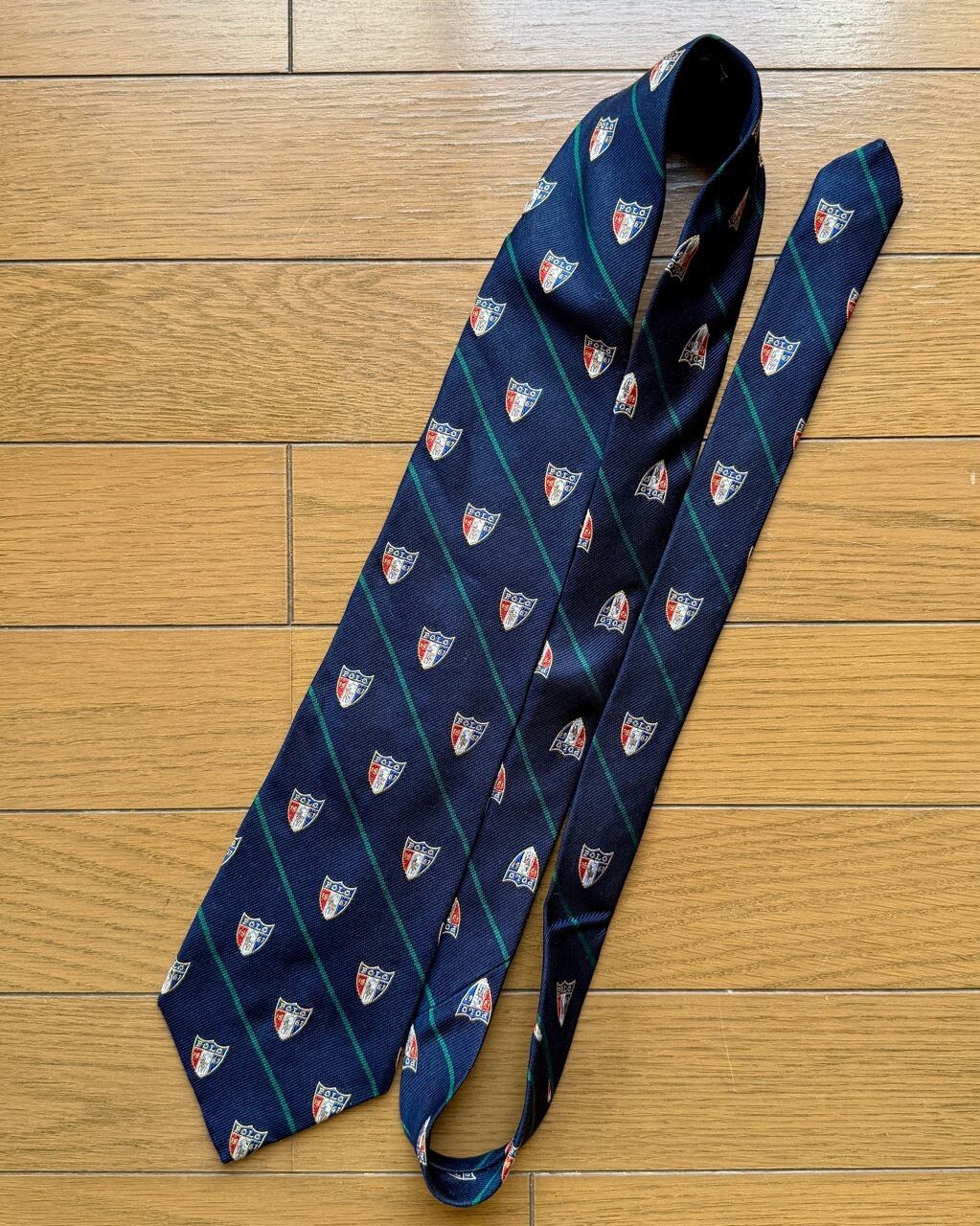 ラルフローレン　ビンテージネクタイ　風景　ハット　犬　恋人　ユーロ　夕暮れ ラルフローレン ビンテージネクタイ 風景 ハット 犬 恋人 ユーロ