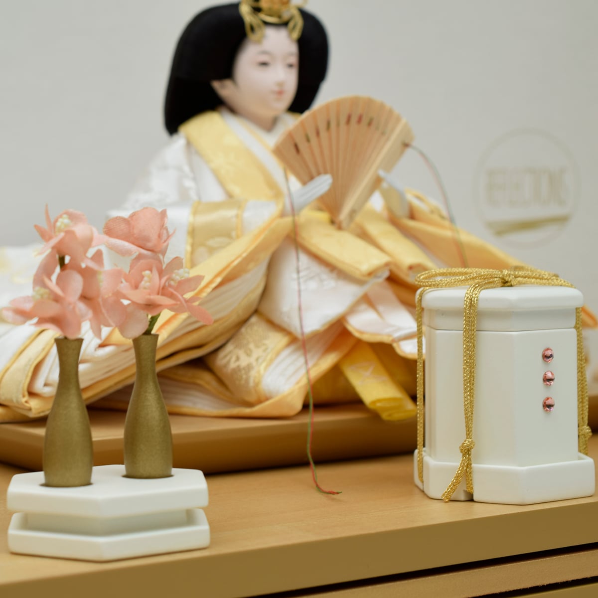 お雛様 親王 台 モダン 雛人形 親王飾り 和月 おしゃれ モダン 今どき